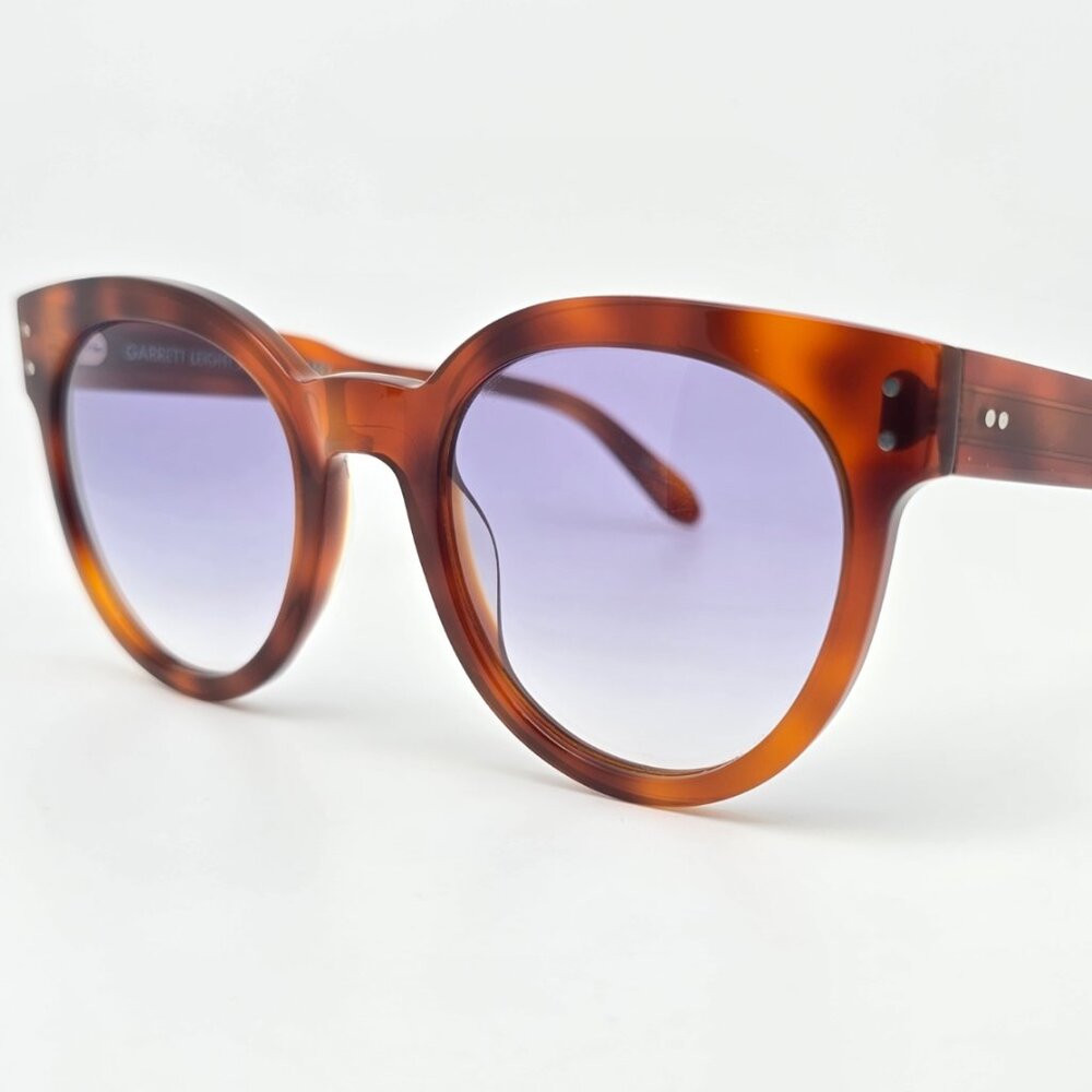 Garrett Leight x Thierry Lasry No. 3 703 Havana Frame Blue Gradient Sunglasses
